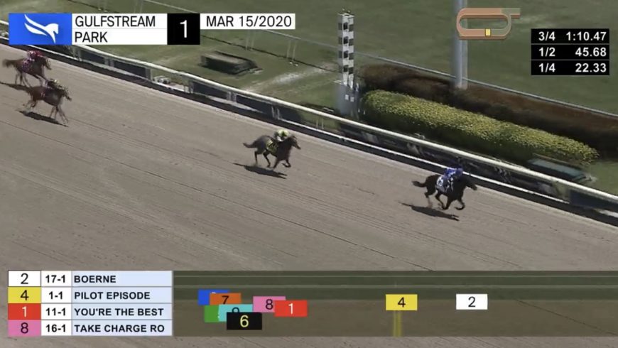 BOERNE Win at Gulfstream Park March 15, 2020